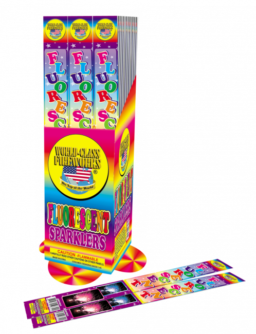 Fluorescent Sparklers