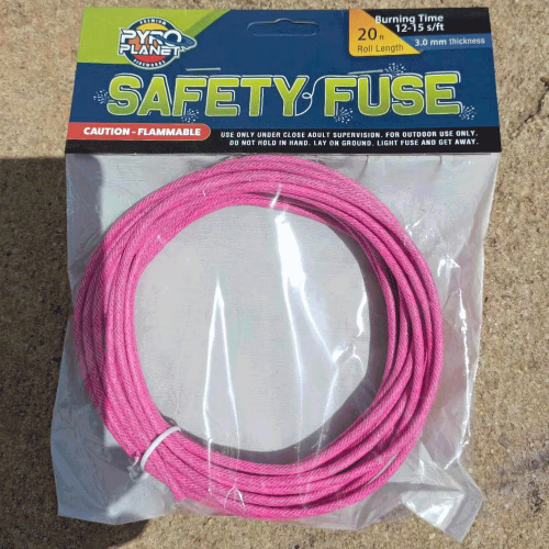 Safety Fuse (3mm) 12-15 Sec/FT