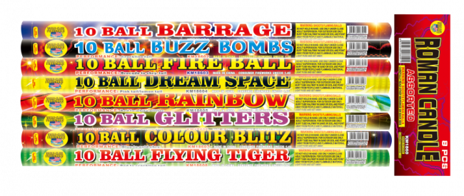 10 Ball Assortment (8 pack)