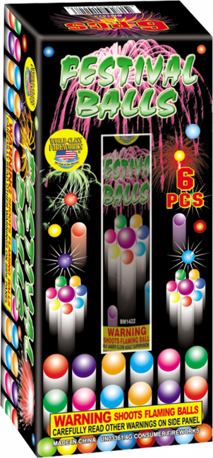 Festival Ball Artillery Shell Boomer