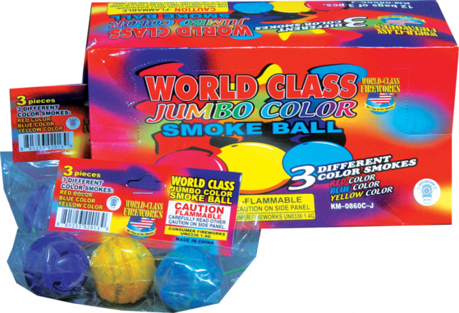 Jumbo Color Smoke Balls