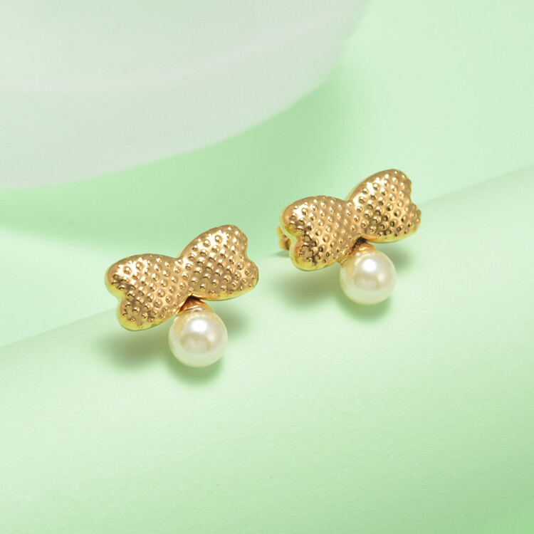 Aretes de moñita