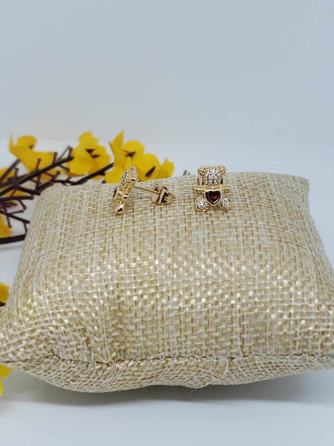Aretes mini, Diseño: Osito