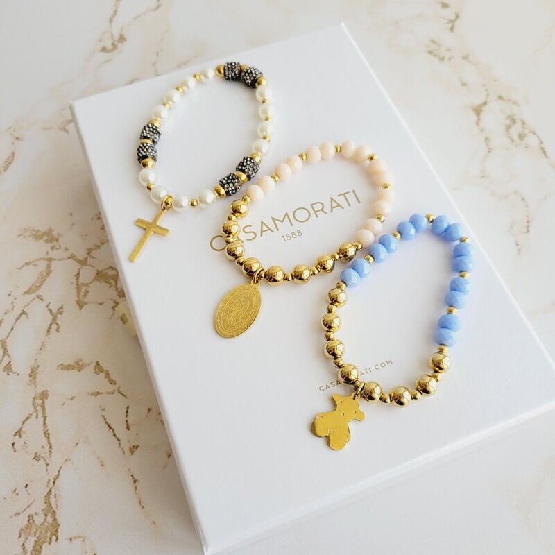 Pulseras de piedras Religiosas