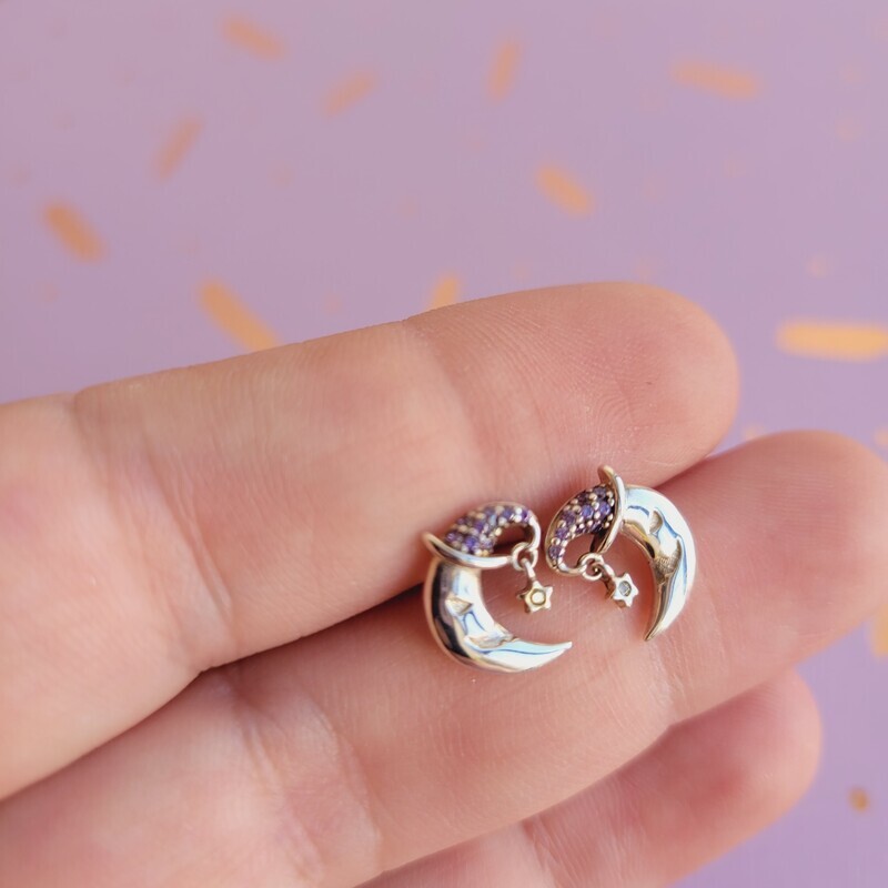 Aretes de luna