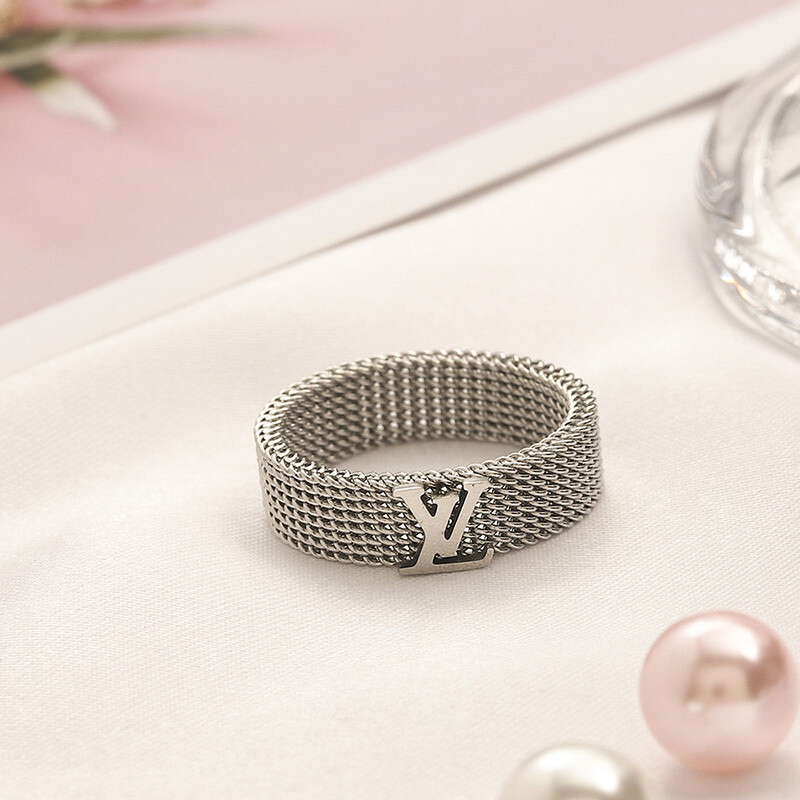 Anillo LV - Acero Inoxidable