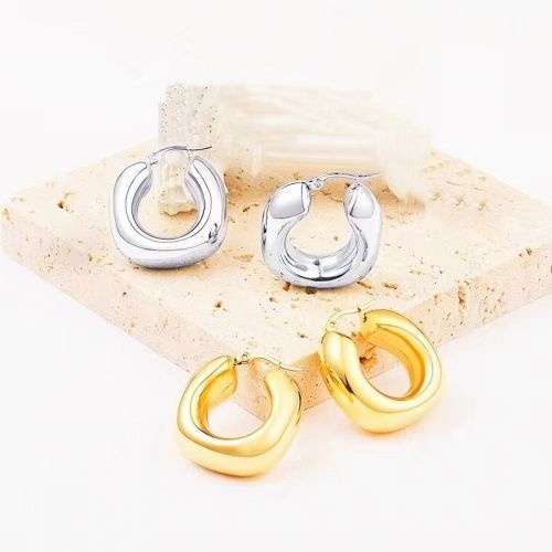 Argollas infladas chunky