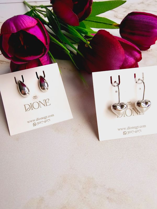 Aretes ovalos