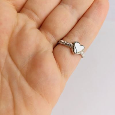 Anillo corazòn en Plata 925