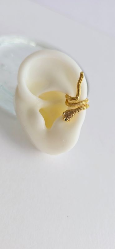 Ear cuff serpiente