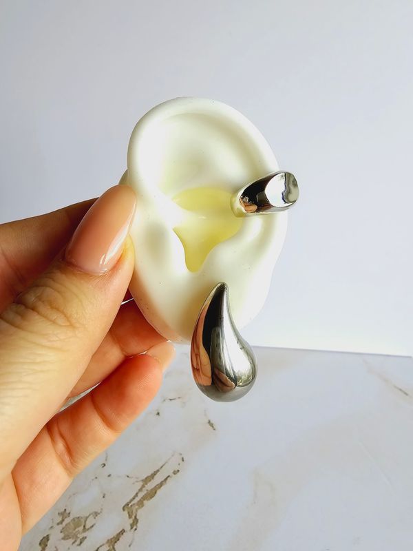 Ear cuff Ovalado