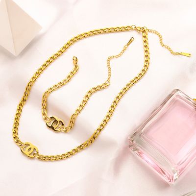 Set Pulsera y Gargantilla de Eslabones Grandes MI