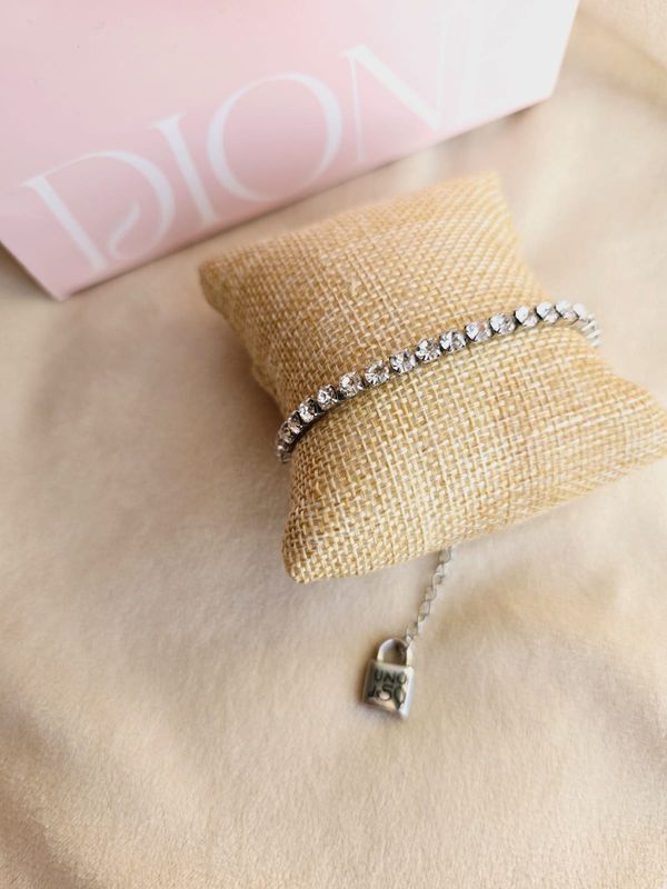 ​Pulsera de Acero con Brillantes