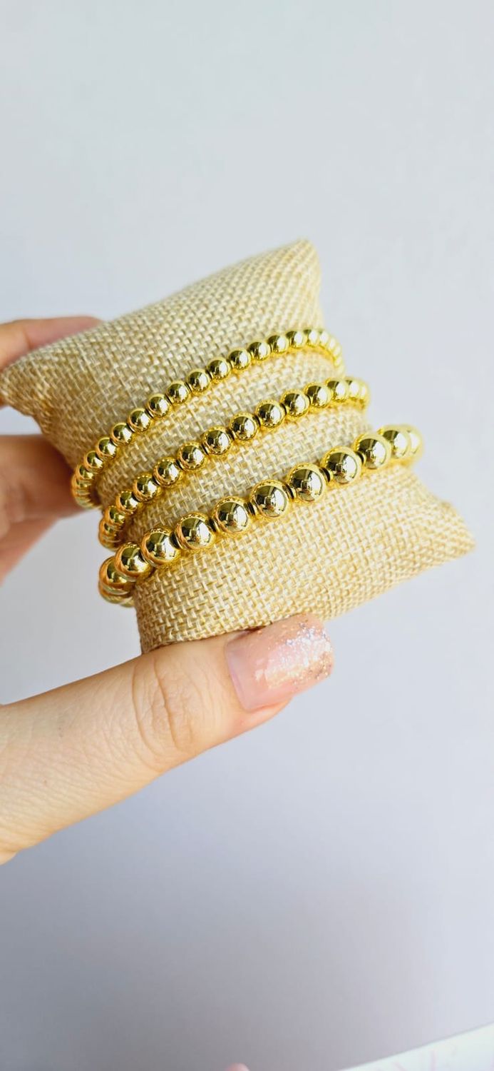Pulseras &quot;Esfera Dorada&quot;