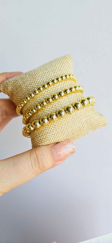 Pulseras &quot;Esfera Dorada&quot;