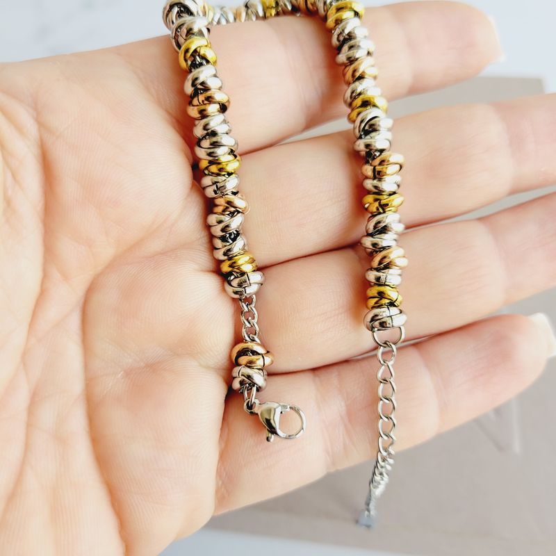 Pulsera Acero Tricolor