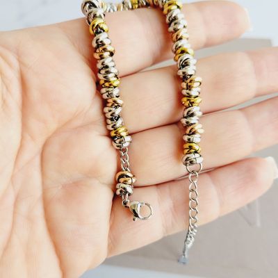 Pulsera Acero Tricolor