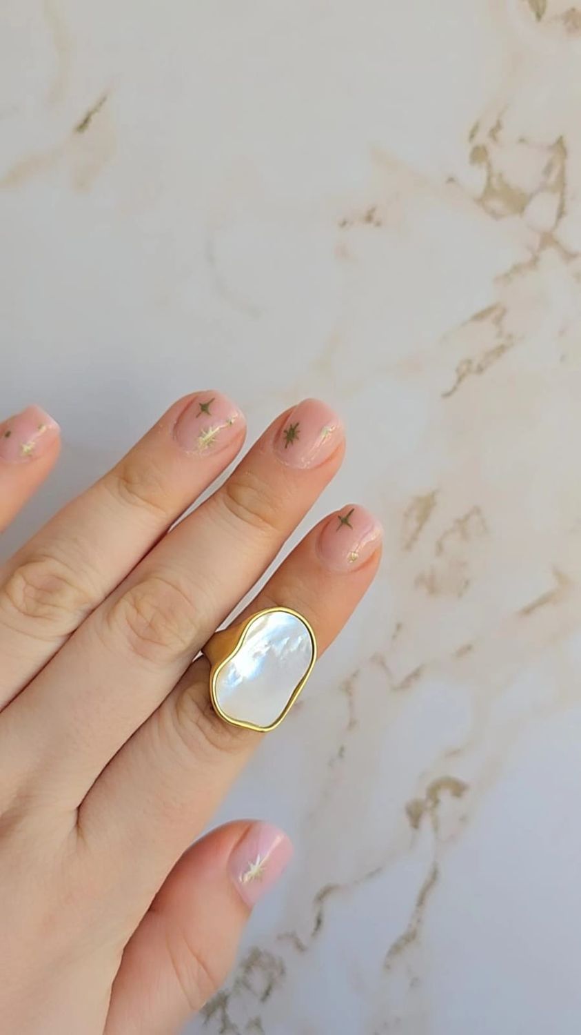 Anillo Concha Nácar