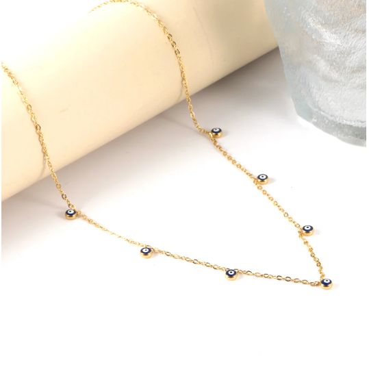 Gargantilla ojo turco