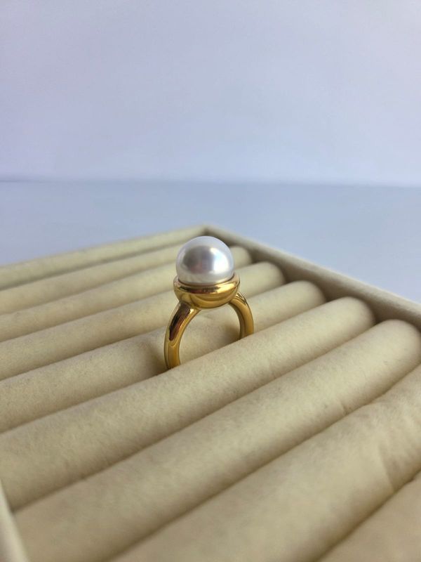 Anillo Perlina