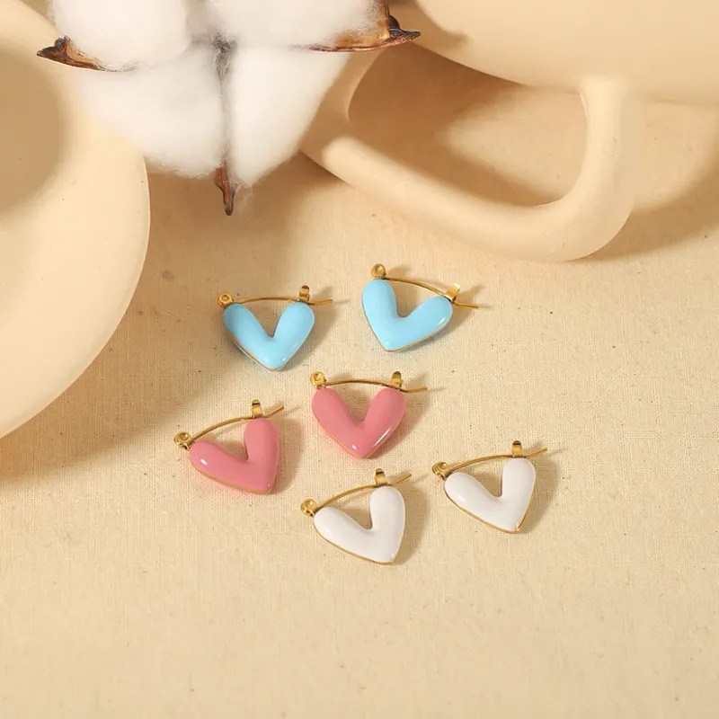 Aretes corazón