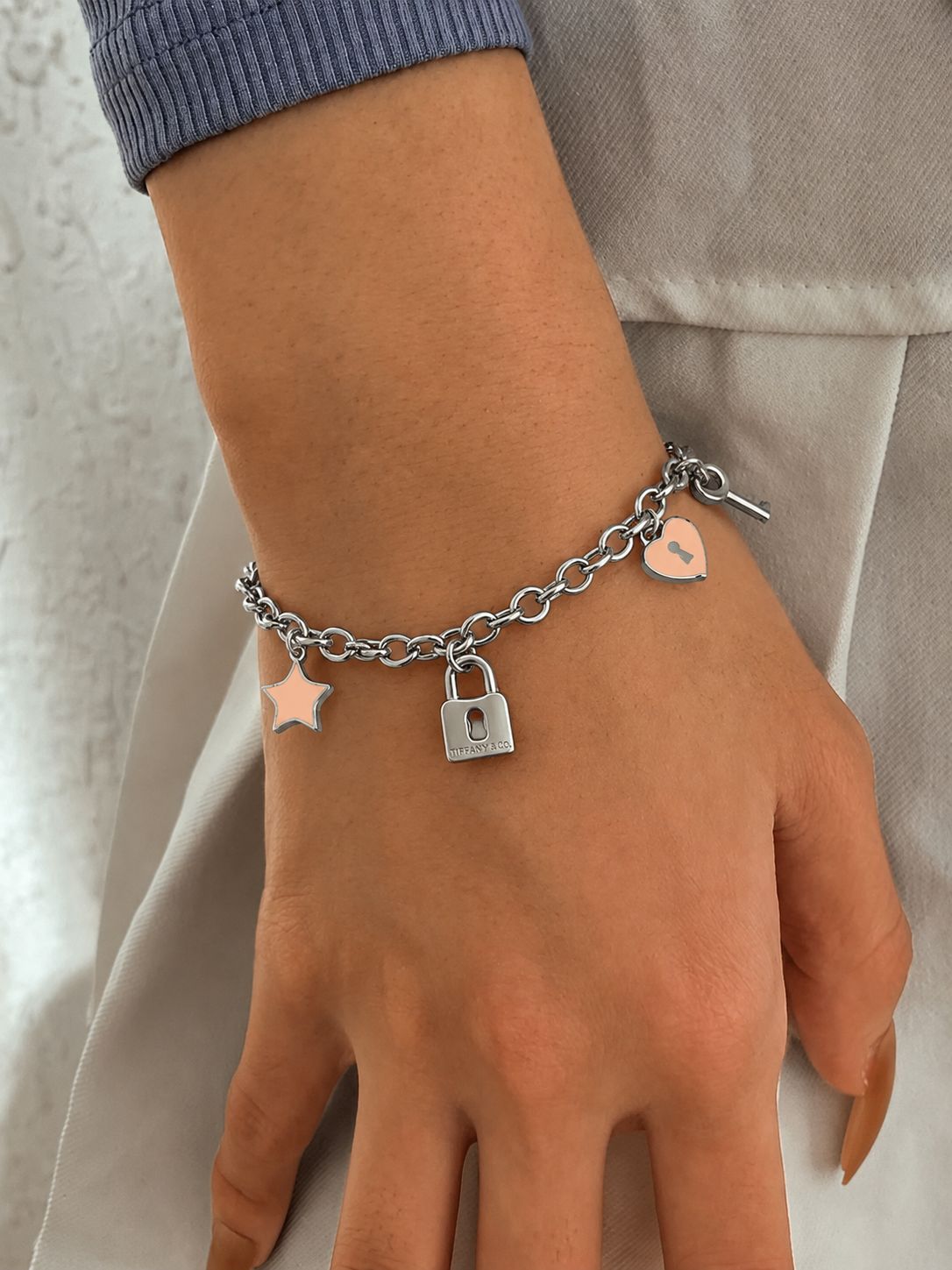 Pulsera varios dijes Trifany