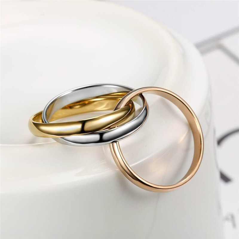 Anillo triple - Acero Inoxidable