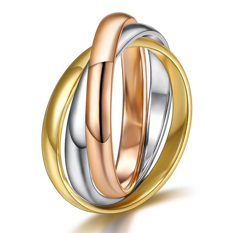 Anillo triple - Acero Inoxidable