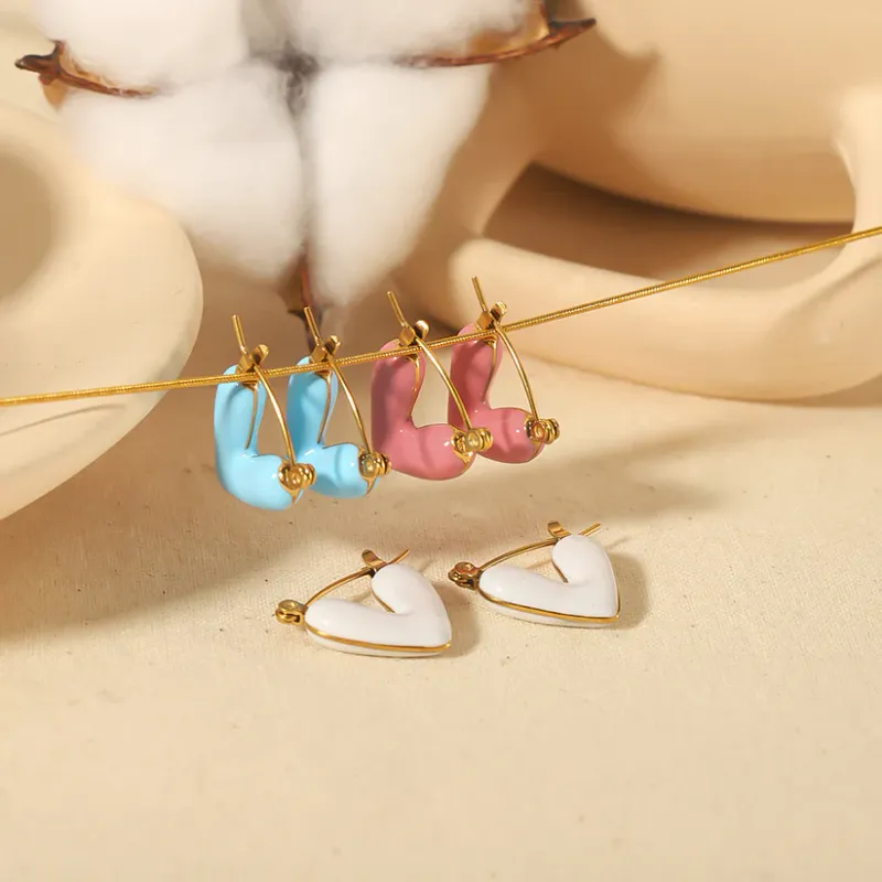 Aretes corazón