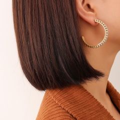 Argollas brillantes