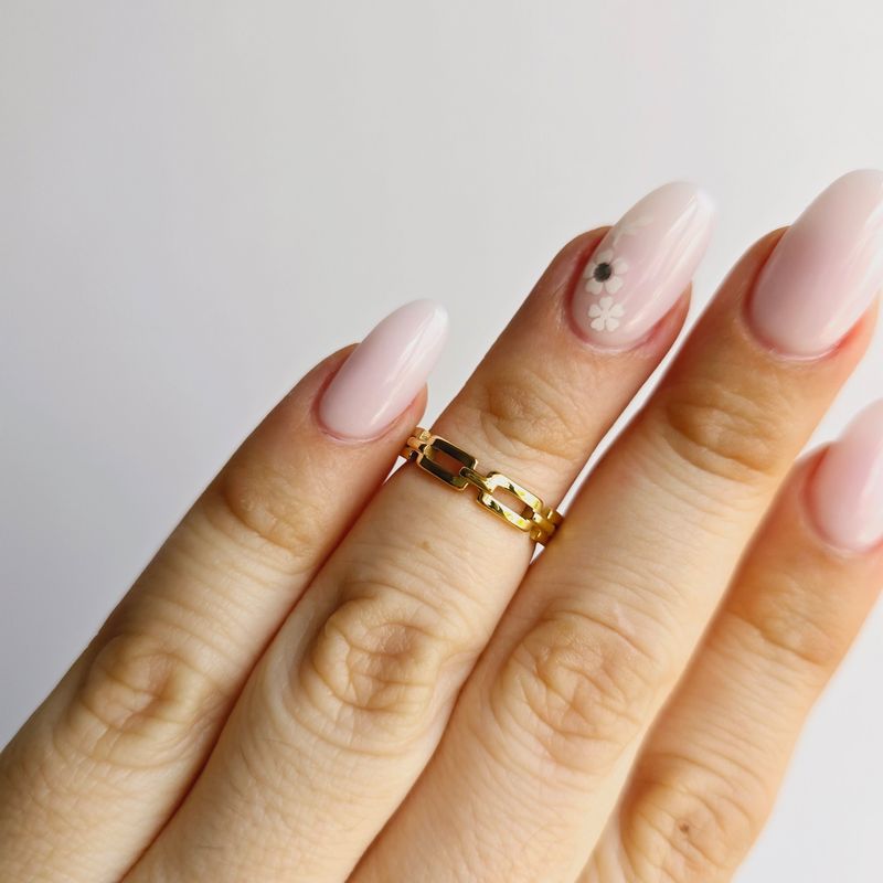Anillo  dorado Royal