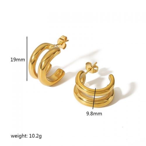 Aretes dorados