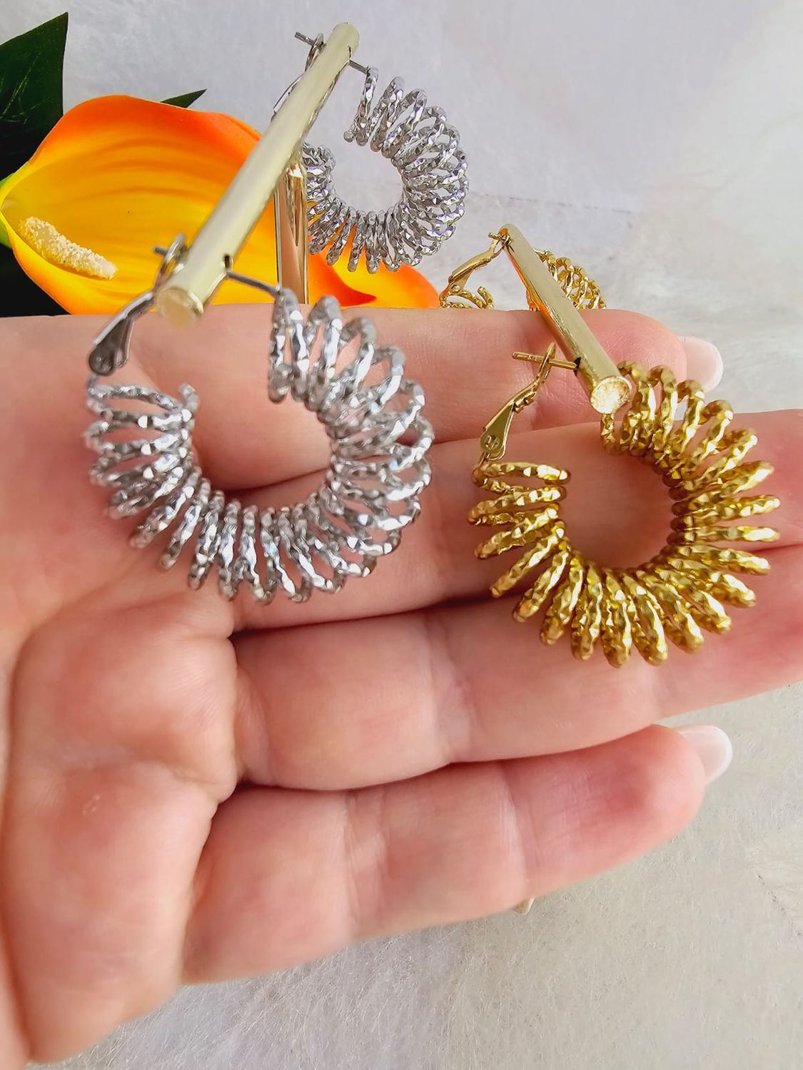 Argollas espiral