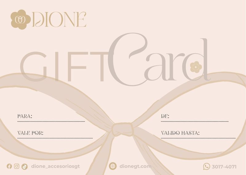 Tarjeta regalo