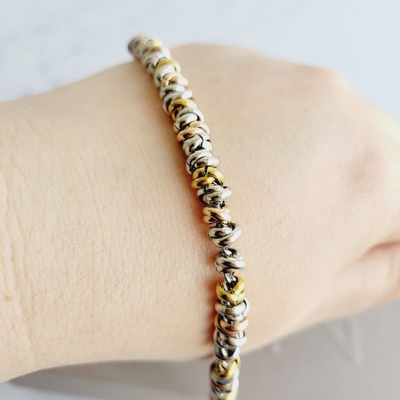 Pulsera Acero Tricolor