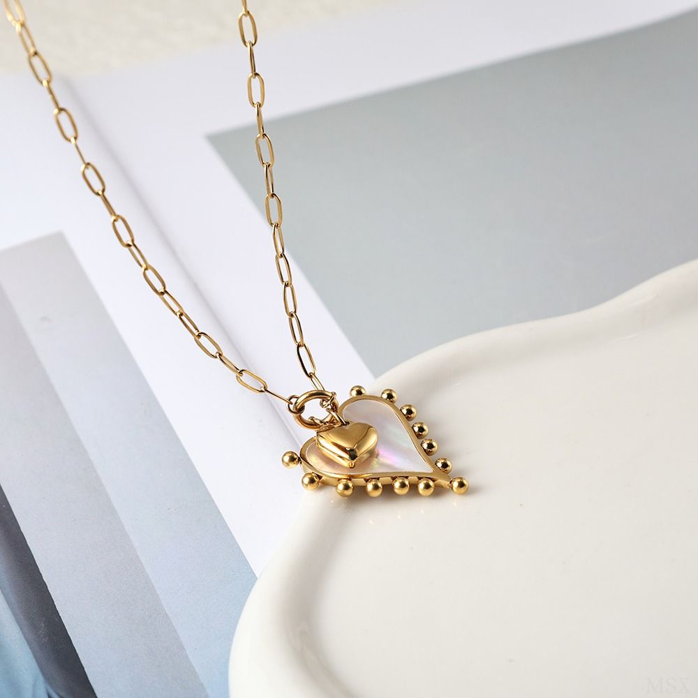 Gargantilla Corazón Nácar