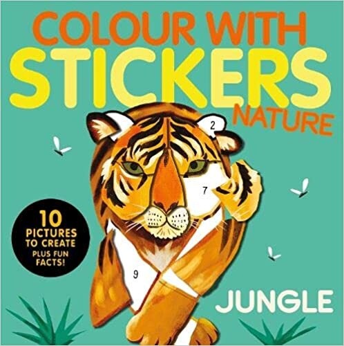 Jungle: Colour with Stickers: Nature