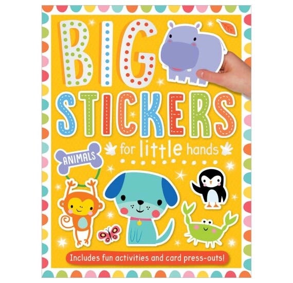 Big Stickers Animals 3+