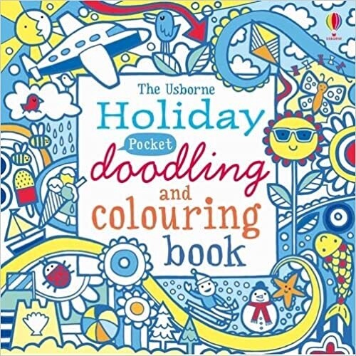 Holiday Pocket Doodling and Colouring Book