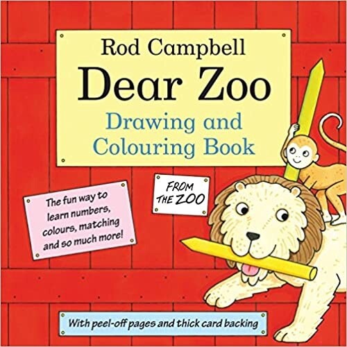 Dear Zoo Drawing & Colouring Book