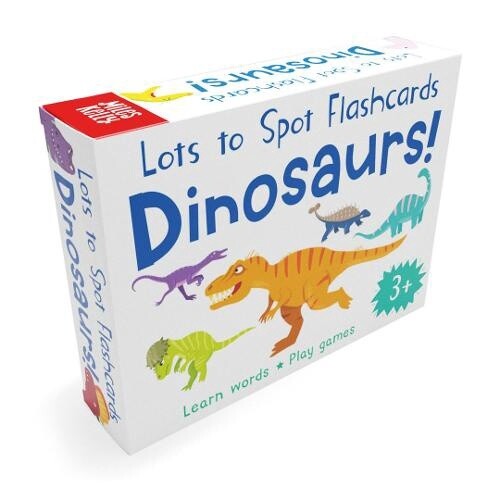Lots to Spot Flashcards Dinosaurs
