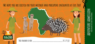 Fife Zoo Meerkat & Porcupine Encounter Voucher