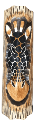 Giraffe Mask in Log 50cm