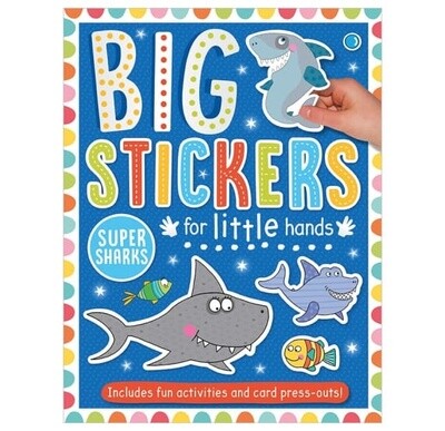Big Stickers Super Sharks 3+