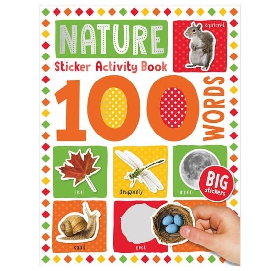 100 Words Nature Sticker 3+