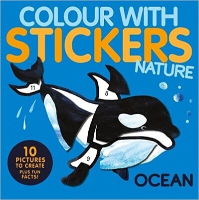 Colour With Stickers Ocean 5+