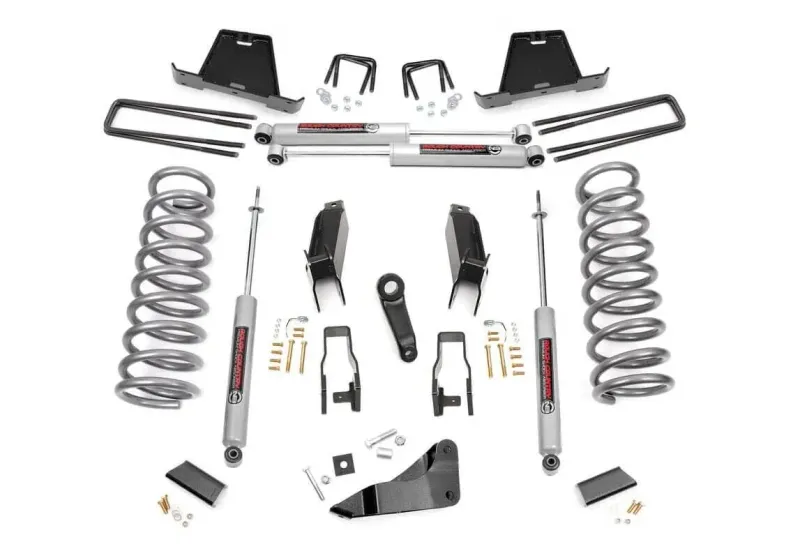 Rough Country 5 Inch Lift Kit Ram 2500 (11-13)/3500 Mega Cab (11-12) 4WD