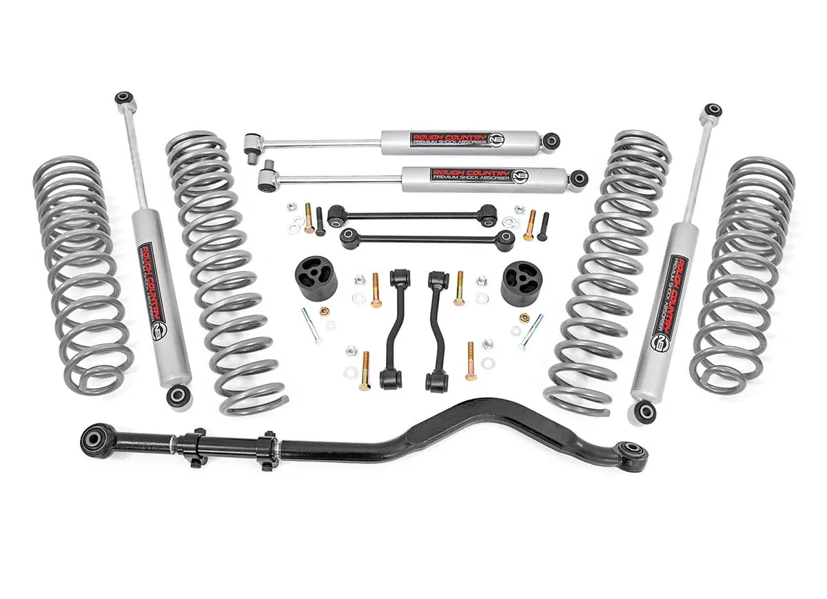 Rough Country 3.5" Lift Kit (20-23) Jeep Gladiator JT 4WD