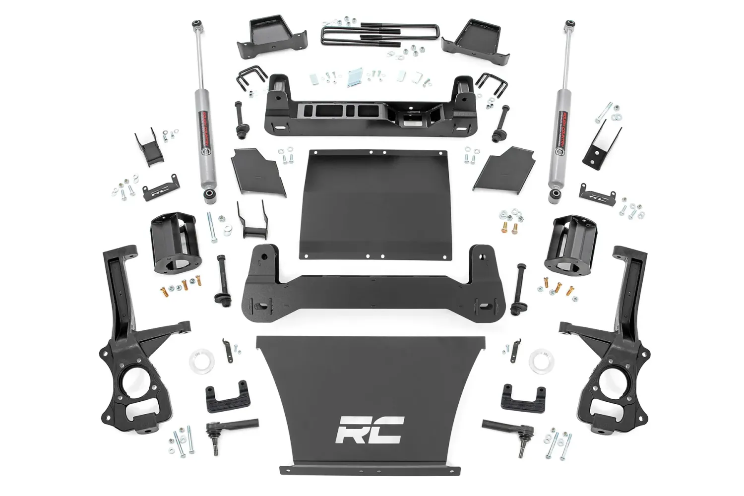 Rough Country 6" Lift Kit Chevy Silverado 1500 4WD (2019-2024)