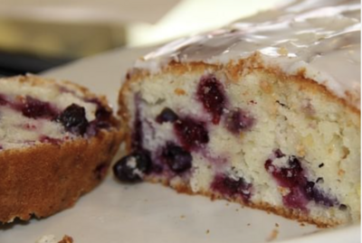 Gluten-Free Blueberry Pound Cake
